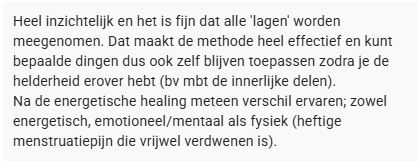 hoe heb je het ervaren. 2